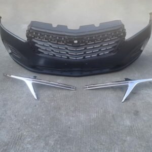 Reinforced Front Bumper Kit for Chevrolet Equinox 2021 with OE-Compatible FamilySafe Design & Integrated Fog Light Housing