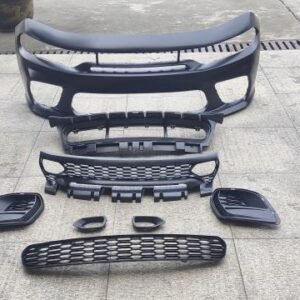 Advanced ABS Composite Front Bumper Assembly for Dodge Charger SRT 2021 with ADAS-Safe Integration & Enhanced Street Performance Cooling