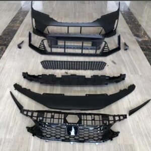 Affordable Plastic Front Bumper Kit for Honda Civic 2022 | Durable Aftermarket Replacement with Easy Install