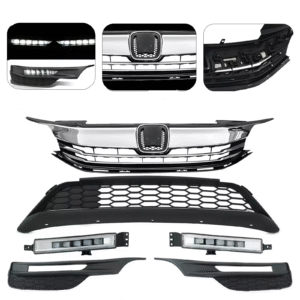 Affordable Plastic Front Bumper Kit for Honda Accord 2017 | Durable Aftermarket Replacement with Easy Install Subtitle