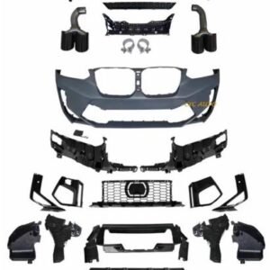 Wholesale Aftermarket Injection M Sport Style Front Bumper Kit G01 Conversion Luxury SUV Parts for BMW X3 2021