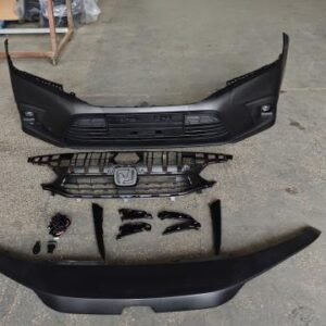 Affordable Plastic Front Bumper Kit for Honda Civic Sedan 2022-2024 | Durable Aftermarket Replacement with Easy Install