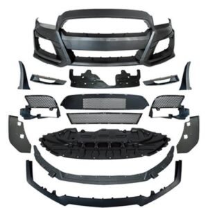 ABS GT500-Style Front Bumper Kit for Ford Mustang 2011-2014 with OE-Compatible Aerodynamic Design